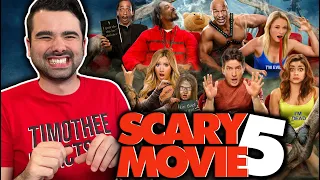 MOST RIDICULOUS SCARY MOVIE! Scary Movie 5 Movie Reaction! SO MANY CAMEO'S