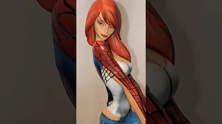 Mary Jane Statue by Sideshow Collectibles | J. Scott Campbell Spider-Man Collection