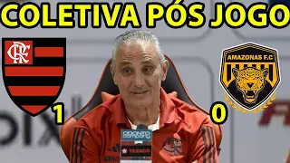 OLHA O QUE O TITE DISSE NA SUA COLETIVA APÓS A VITÓRIA SOBRE O AMAZONAS ! NOTÍCIAS DO FLAMENGO HOJE