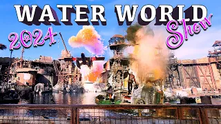 Water World Stunt Show 2024 FULL SHOW FRONT ROW | Universal Studios Hollywood 2024