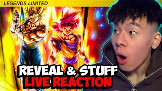 LIVE REACTION TO 6TH ANNIVERSARY REVEAL AND STUFF! (Dragon Ball Legends)