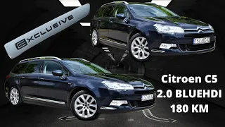 ‼️REZERWACJA➡️SPRZEDANY‼️| CITROEN C5 TOURER | EXCLUSIVE | 2.0 BLUEHDI 180 KM | @pewneafcars