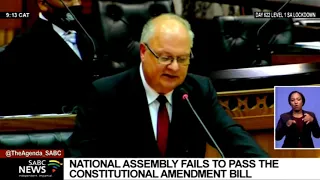 Land Reform | National Assembly fails to reach majority needed to pass Constitutional Amendment Bill