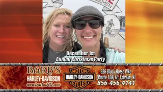 "Put Your Honey on a Harley for the Holidays" Barb's Harley-Davidson November 2018