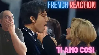 Dimash ,Lara Fabian, Aida Garifullina - Ti Amo Cosi ║ Réaction Française !