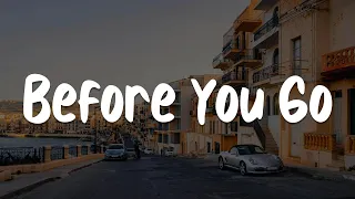 Before You Go, Photograph, Take Me To Church (Lyrics) - Lewis Capaldi