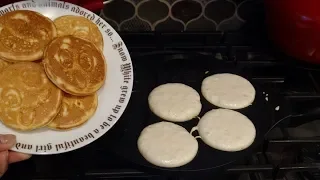 How to Use a Pancake Pan! Cute Silver Dollar Pancakes!