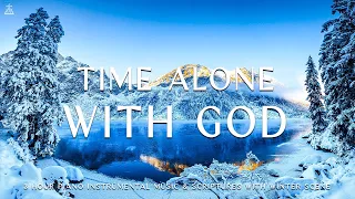 Time Alone With God : Piano Instrumental Music With Scriptures & Winter Scene ❄ CHRISTIAN piano
