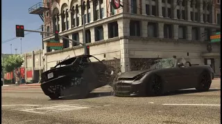 GTA 5 PC  60FPS Realistic Crash Deformation Mod