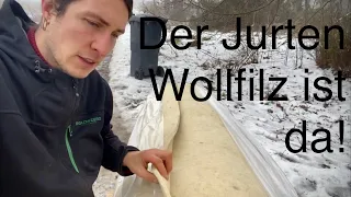 Der Jurten Wollfilz ist da!