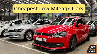 Low Mileage Cars under R100 000 For Sale at Webuycars !!