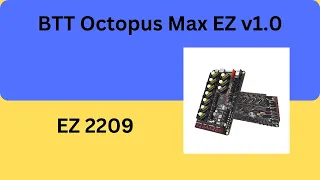 Octopus Max EZ v1.0 - EZ2209 Sensorless homing