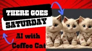 THERE GOES SATURDAY 😳 AI WITH COFFEE CAT