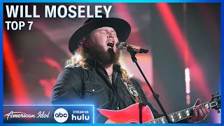 Will Moseley Channels Johnny Cash With "Folsom Prison Blues" - American Idol 2024