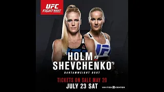 Valentina Shevchenko vs Holly Holm