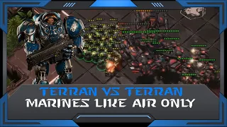 StarCraft 2 (RuFF Highlight): Marines Like Air Only