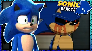 Movie Sonic Reacts To Eggman's Chaos Emerald!!