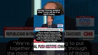 George Conway predicts what Trump will do if he starts losing #trump #whatiftrumplosesagain