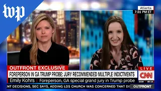 Trump Ga. grand jury foreperson speaks on indictments