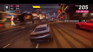 how to use Nitro shockwave in Asphalt 9