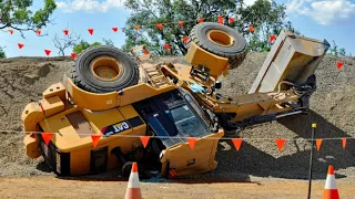 World Dangerous Idiots Bulldozer Heavy Equipment Operator Skill - Fastest Climbing Bulldozer Driving