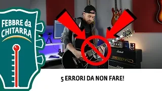 Come eseguire assoli PERFETTI, 5 ERRORI GRAVI da evitare (assolutamente)!