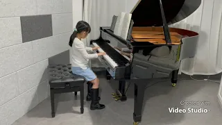 ABRSM piano exam 2021 & 2022 grade 2 A3 with distinction by Katie Chan (6 years old)