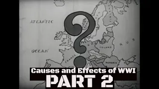 " THE CAUSES AND IMMEDIATE EFFECTS OF THE FIRST WORLD WAR "    WWI   THE GREAT WAR   PART 2    47234