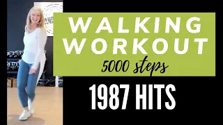 Walking Workout to 1987 HITS | 45 min Easy to Follow Dance Workout for 5000 steps