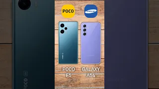 Poco F5 vs Samsung Galaxy A54