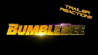 Transformers BUMBLEBEE(2018)film trailer reaction!!!!