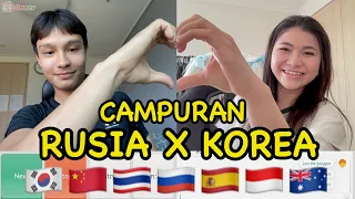 (ENG SUB) Russian and Korean mixed  | OmeTV 🇰🇷🇹🇭🇮🇩🇨🇳🇦🇺🇪🇸🇷🇺