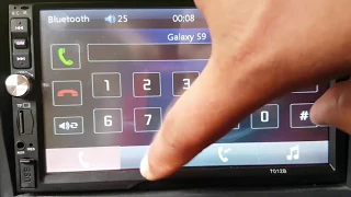 Head Unit : How to import contact from Android phone to Double din 7012B