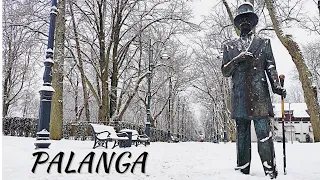 Palanga, Lithuania, late December 2021, Christmas