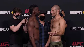 Холл vs Стрикланд - Битвы взглядов UFC Вегас 33