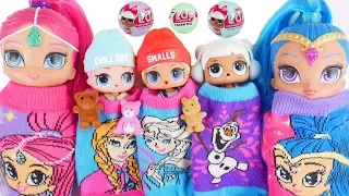 LOL Surprise Dolls + Lil Sisters Sleeping Bags