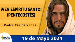 Evangelio De Hoy Domingo 19 Mayo 2024 l Padre Carlos Yepes l Biblia l Juan 20,19-23 l Católica