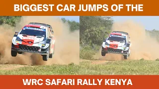 Biggest Car Jumps of the WRC Safari Rally Kenya 2021