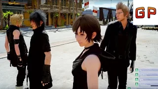 Iris can fight too in FFXV