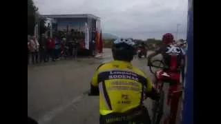 X INTEGRAL DE LA CABRA MTB. SALIDA OFICIAL Y PRIMEROS METROS (D. 25-10-15)