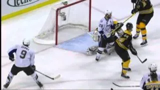 Tim Thomas BEST SAVE EVER! STICK SAVE! Bruins VS Tampa Game 5