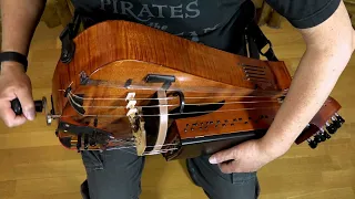 Epic Legend Of The Warrior. Dark Medieval Tune. Hurdy-Gurdy, Organ Dron & Drum