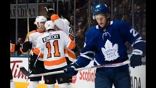 Philadelphia Flyers vs Toronto Maple Leafs, 28 october 2017