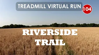 Treadmill Virtual Run 104: Riverside Trail, Wansbeck, UK