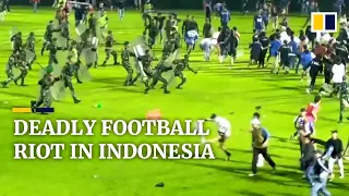 At least 129 killed, nearly 200 hurt in football stadium riot and stampede in Indonesia