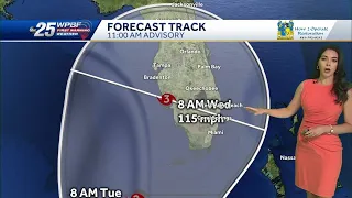 Tropical Depression Nine strengthens in the Caribbean, forecast to hit Florida as Category 3