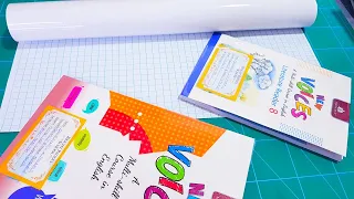 How to Wrap books using Self Adhesive sheets | Book wrapping tutorial | ShanVasanth's Kitchen |