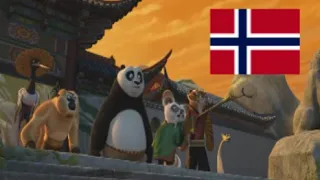 Kung Fu Panda 2 - Po & The Five leave for Gongmen [Norwegian/Norsk]