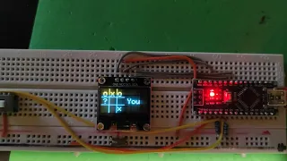 TicTacToe with Arduino Nano and 0.96" OLED display (easy project for beginner)
