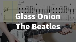 The Beatles - Glass Onion Guitar Tabs